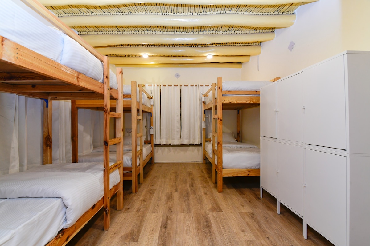 Raybo's 6-Bed Mixed Dorm Room with Washroom