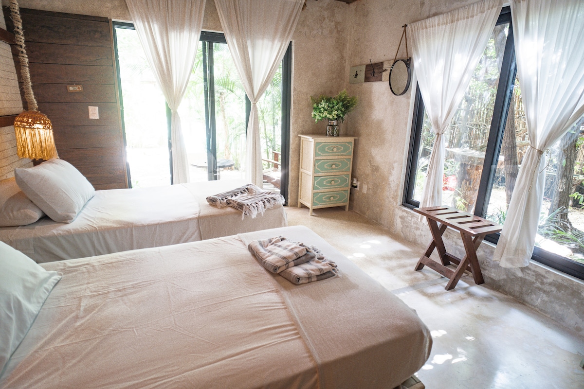 Romantic Nest I Tulum Studio I Beach I Kitchenette