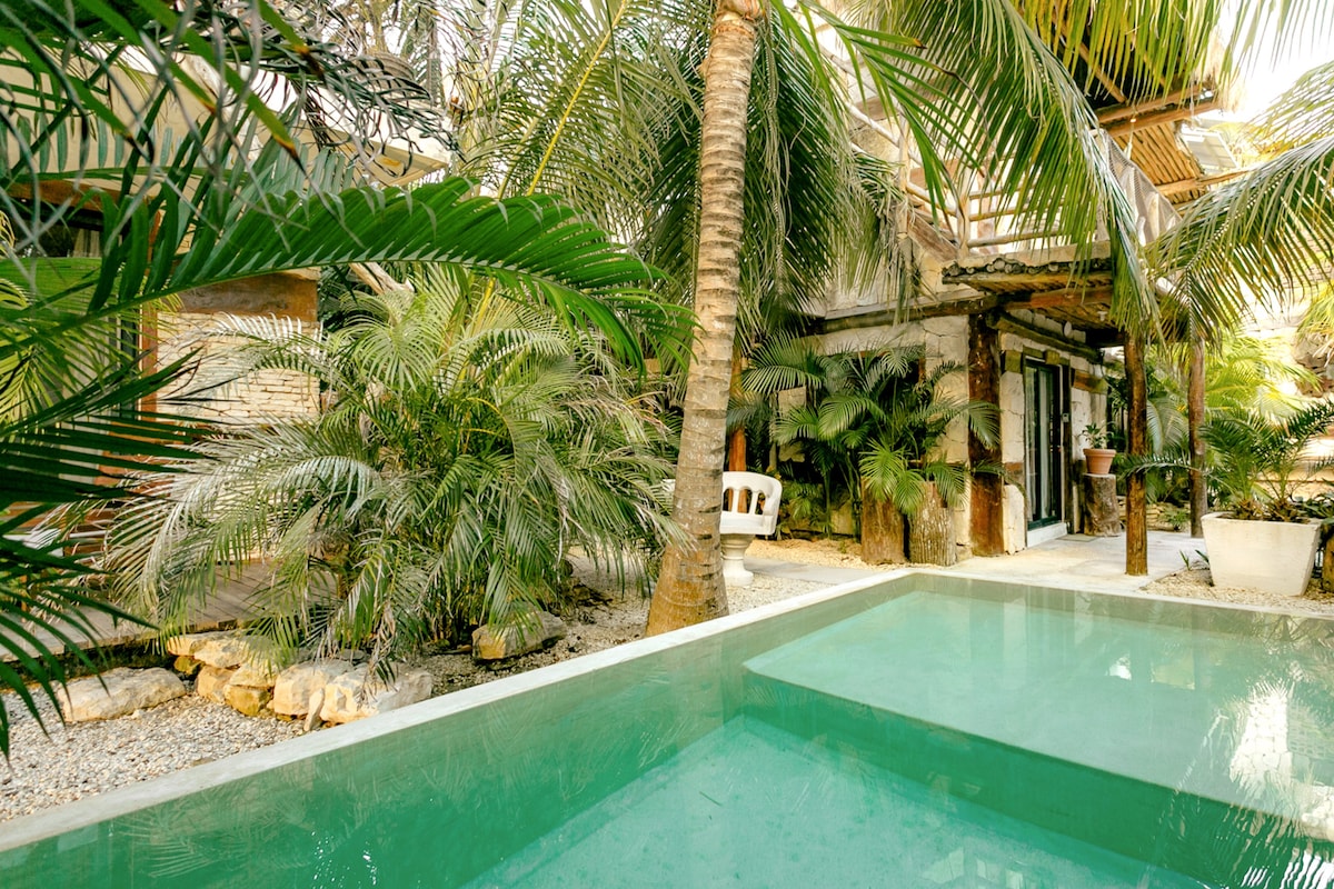 Romantic Nest I Tulum Studio I Beach I Kitchenette