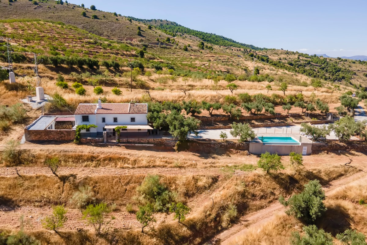 Cortijo El Chopo Almería Casa Rural con Piscina