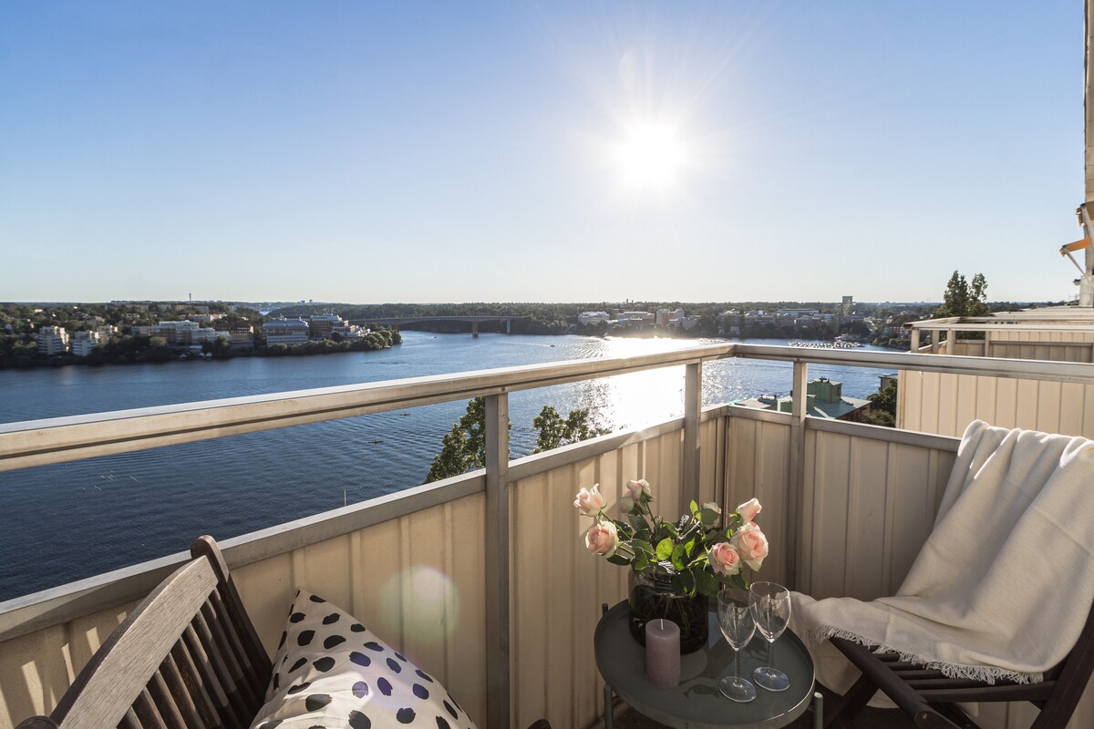 Kungsholmen迷人舒适的海滨公寓