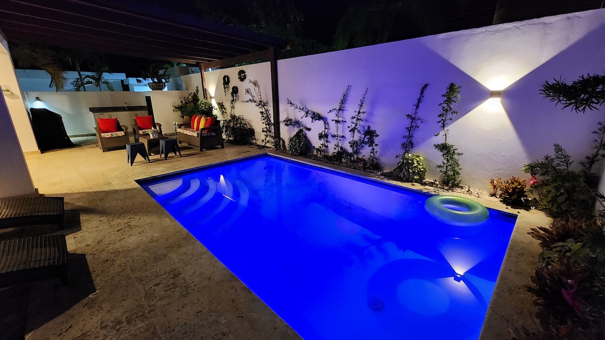 Villa de 3 dormitorios con piscina en Cabarete