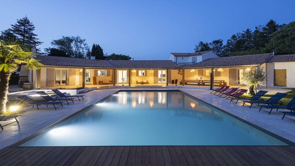 Grande villa avec piscine en Charente-Maritime