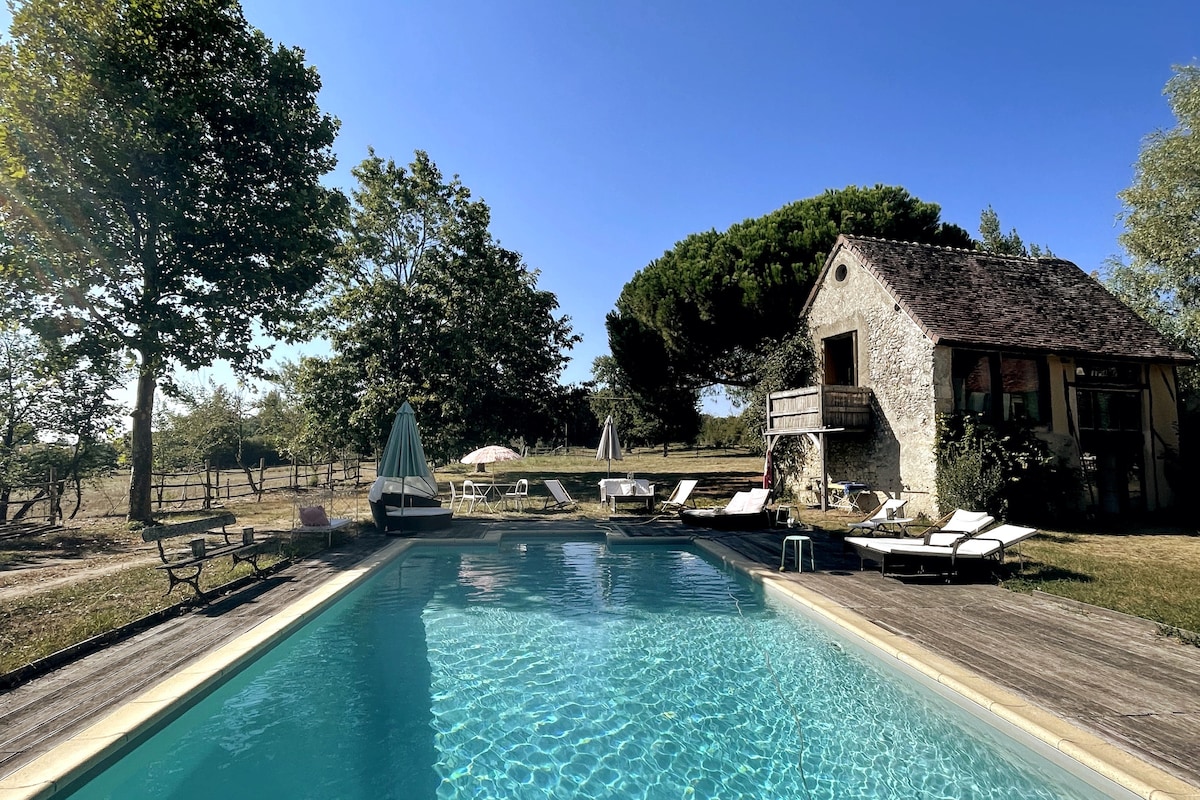 Magnifique Loft au coeur de la nature avec piscine