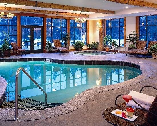 1 Bedroom Suite-The Whiteface Lodge-fireplace-Pool