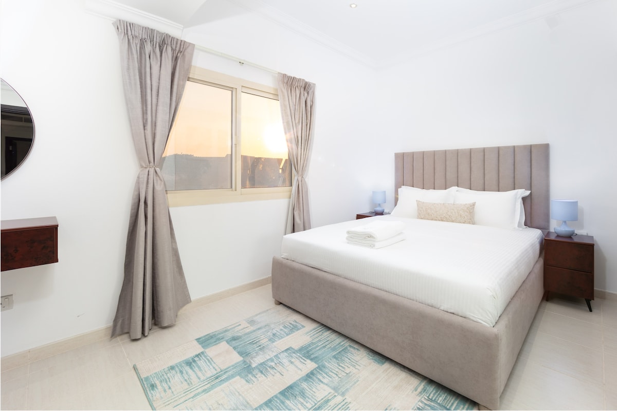 现代家庭双卧室公寓|迪拜天际线|靠近海滩