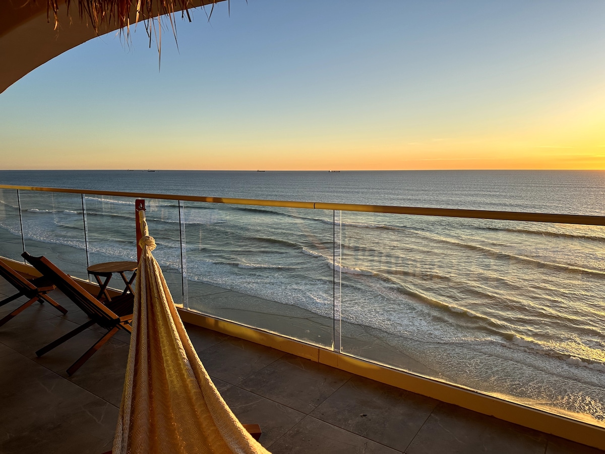 Tulum Takes Rosarito, 2-Bedroom, Beach front.