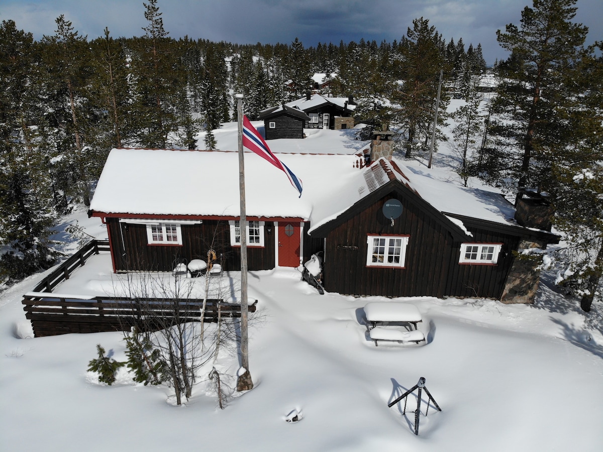 Hytte på Skrimfjellet