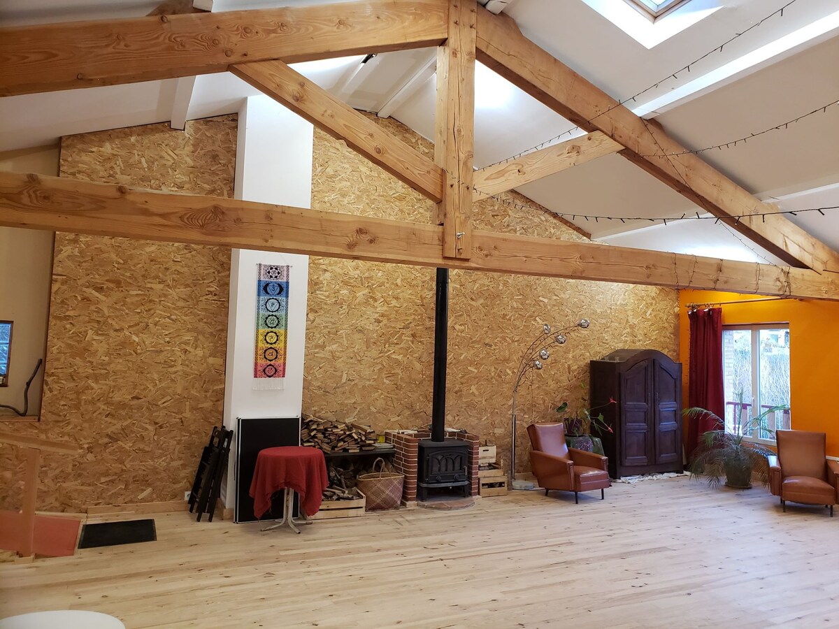 Chambre avec Jacuzzi à Cambounès