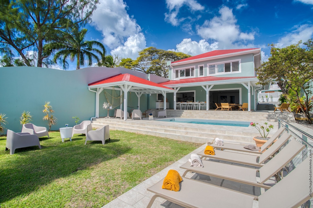 Villa Beach Front House Le Diamant Martinique