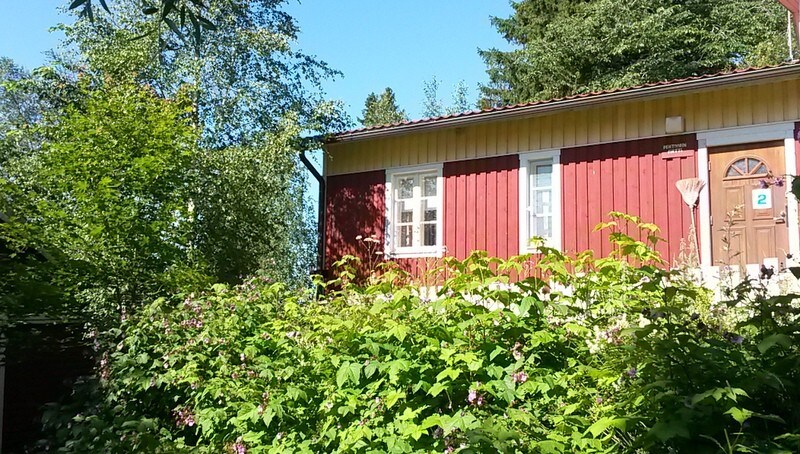 Punainen talo noin 35 minuuttia Tampereelta