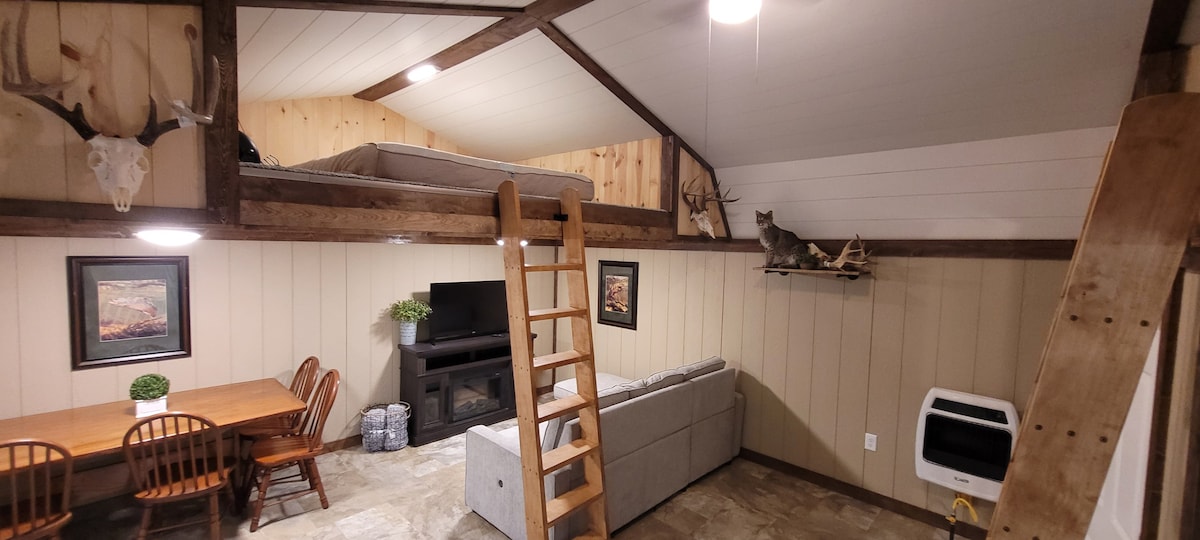 *New* Cabin in the Woods near I-57 & I-64