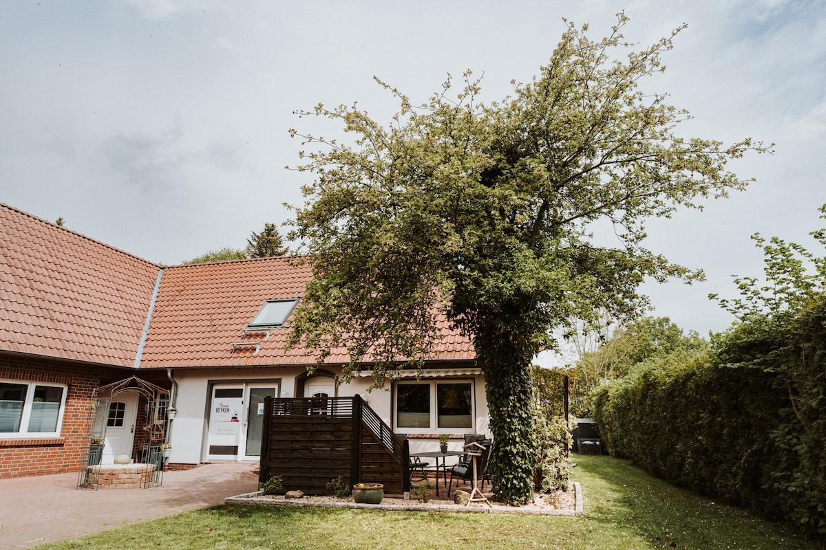 Ferienwohnung zwischen den Feldern.