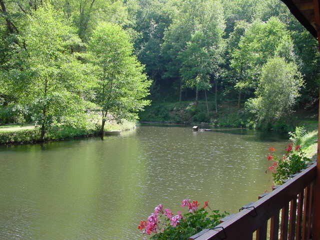 Chalet en pleine nature au bord de l'eau