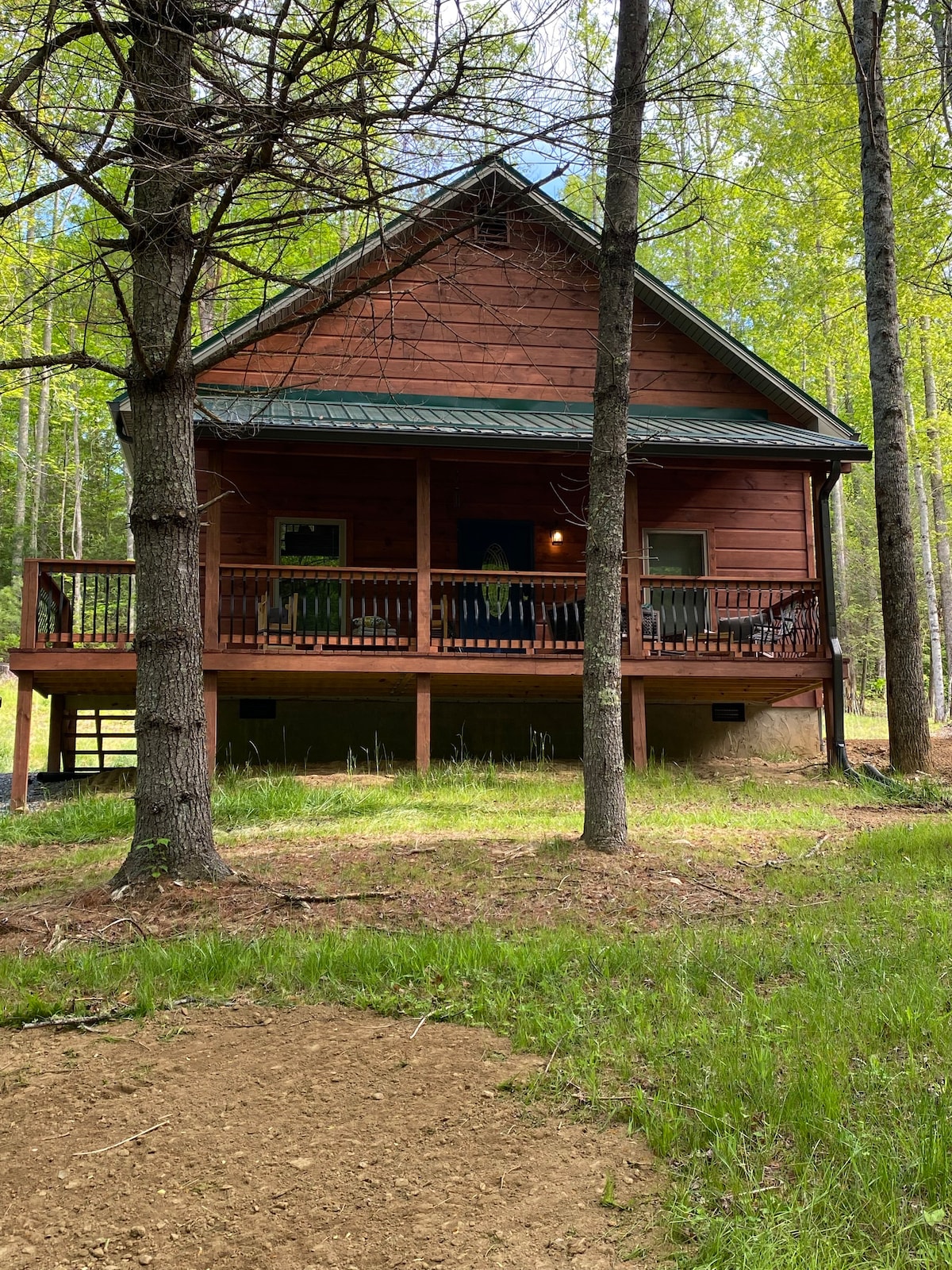 Headwaters-Log Cabin Upstream from Adventure