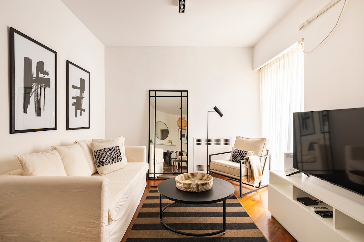 •全新房源• Recoleta安静时尚的室内设计公寓。