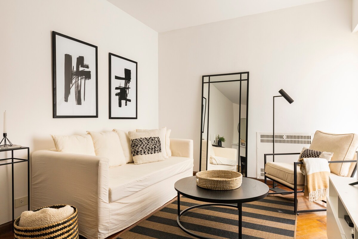 •全新房源• Recoleta安静时尚的室内设计公寓。