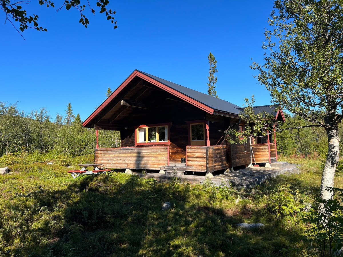 位于Jämtland山脉的漂亮小屋