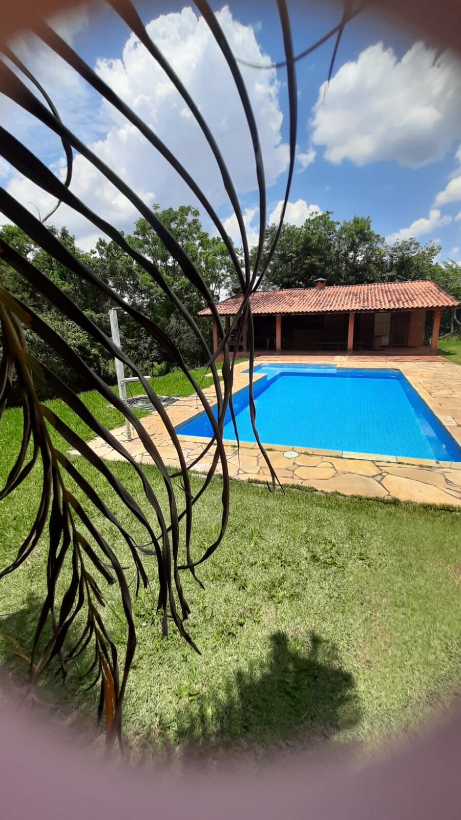 Iperó附近Tatu带泳池的农舍