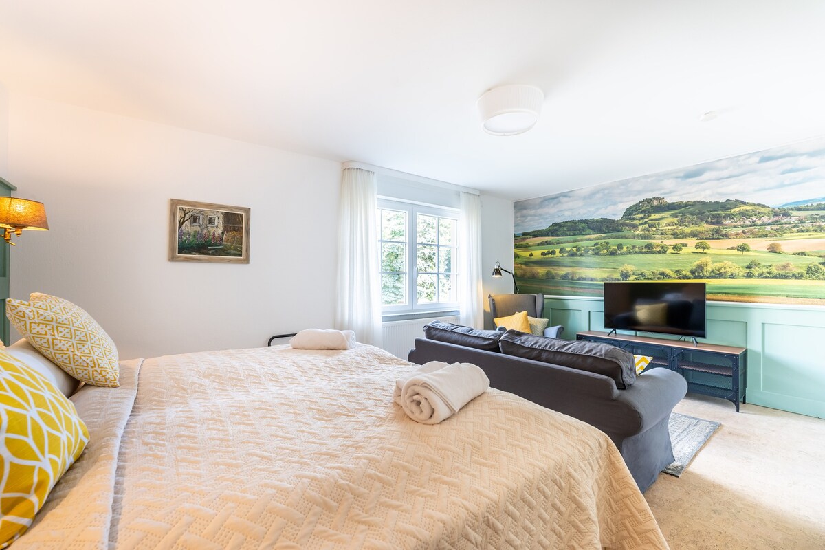舒适的公寓，位于康斯坦茨湖（ Lake Constance ）和河高火山之间