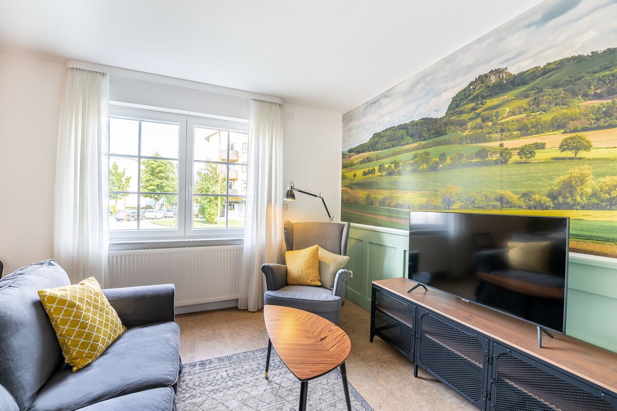 舒适的公寓，位于康斯坦茨湖（ Lake Constance ）和河高火山之间
