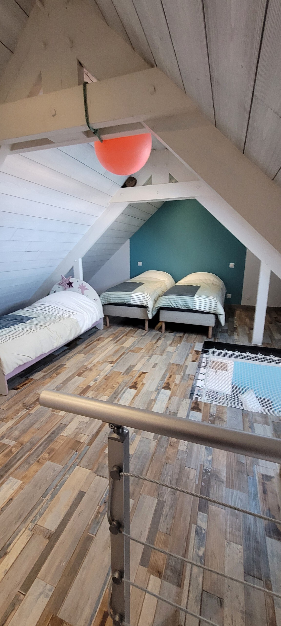 Loft - duplex les pieds dans l'eau vue  mer