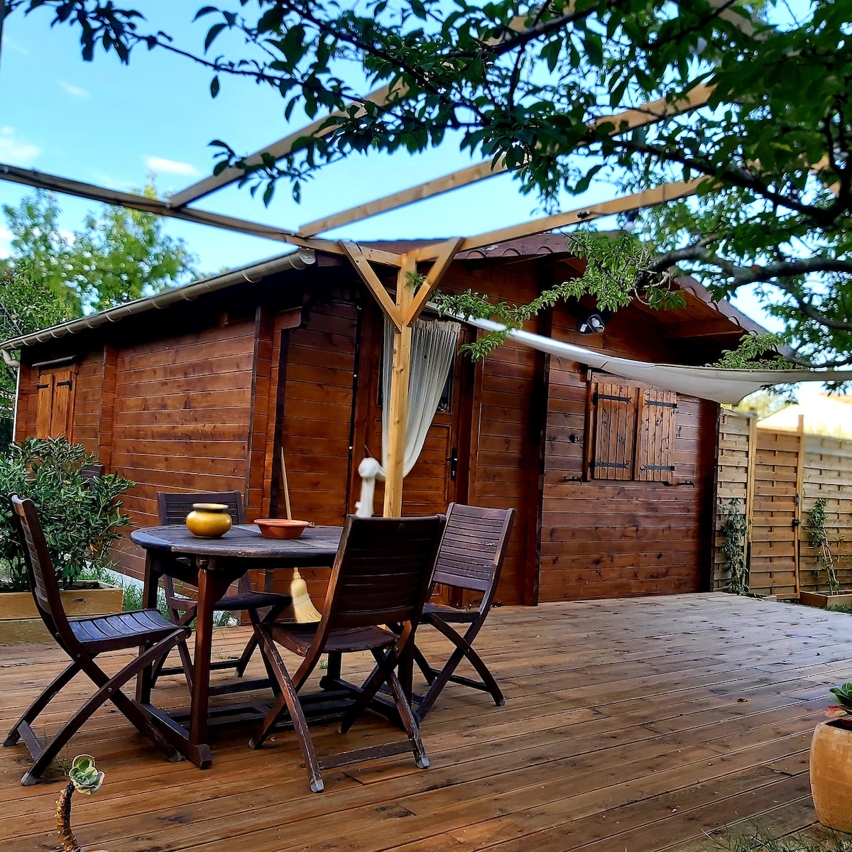 Chalet avec jacuzzi