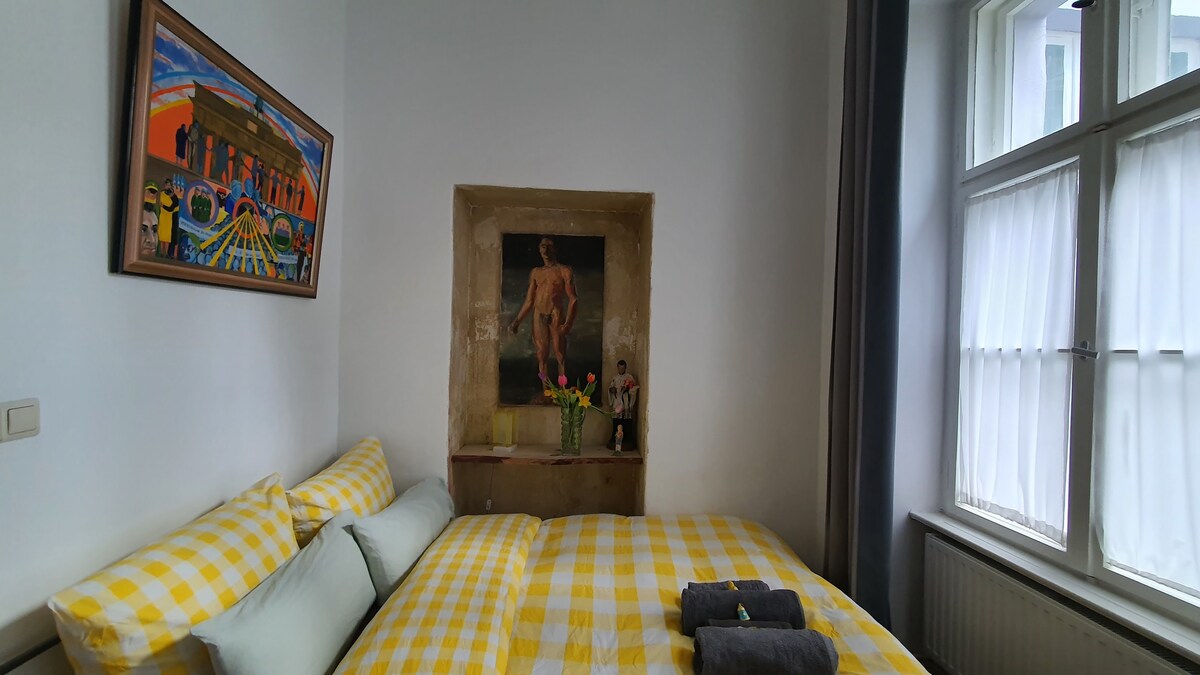 标志性的弗里德里希海因（ Friedrichshain ）美丽时尚舒适的房间
