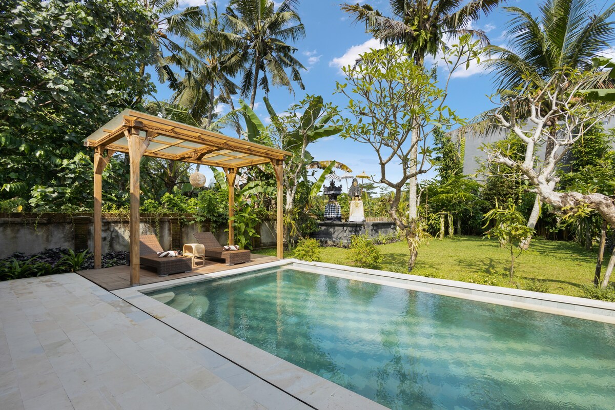 New 4 BR Villa surrounded by Jungle and Ricefields