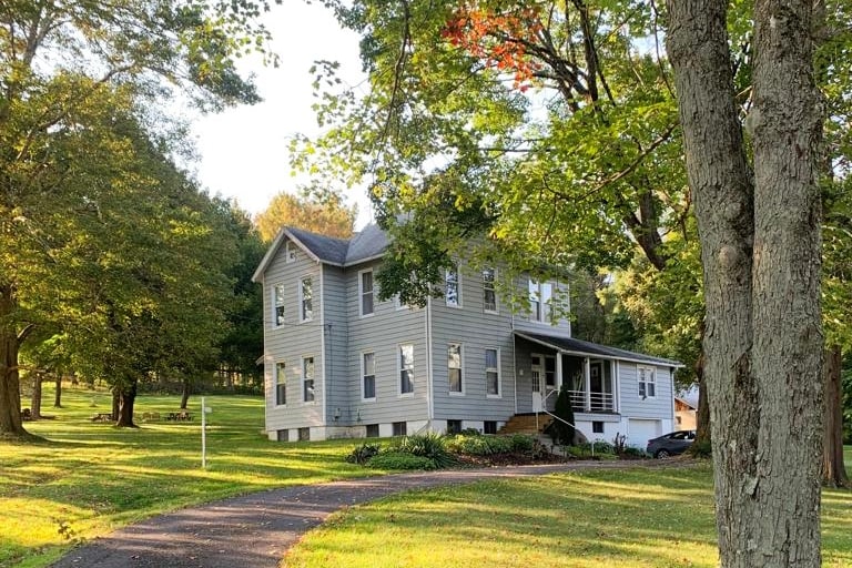 Victorian Farmhouse with view of pleasant valley