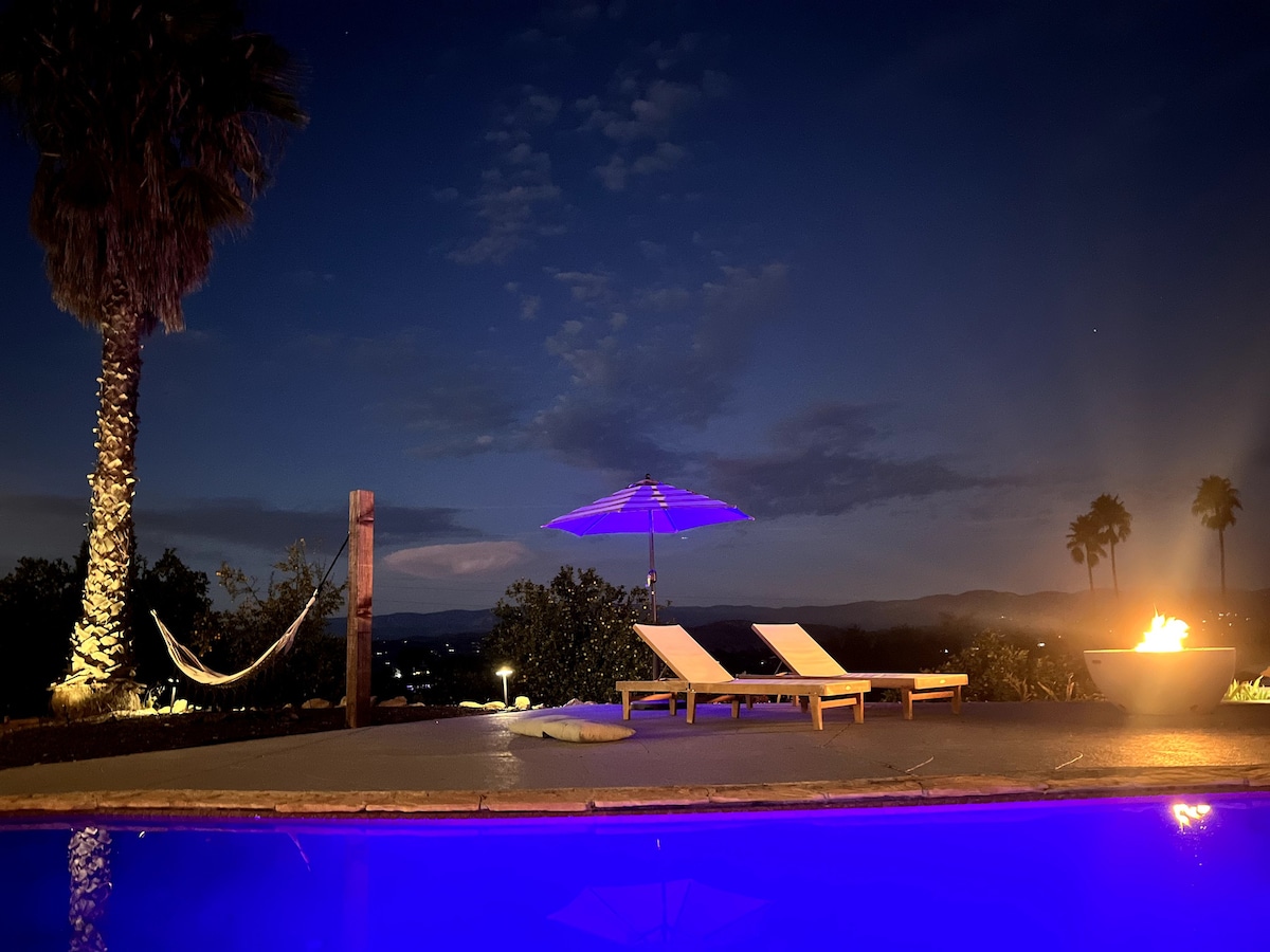 Serene Spanish Villa w/ Casita & Pool in Ramona