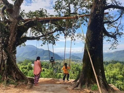 Peaceful farm for camping & exploring rural Nepal.