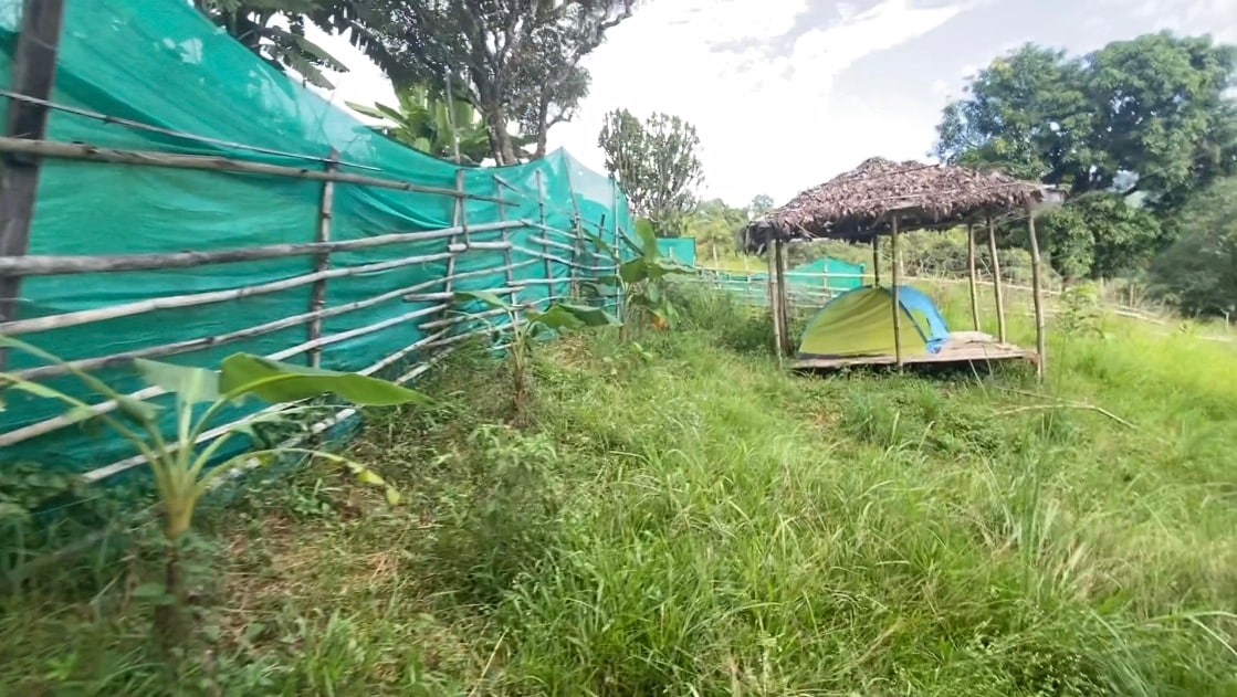 Peaceful farm for camping & exploring rural Nepal.