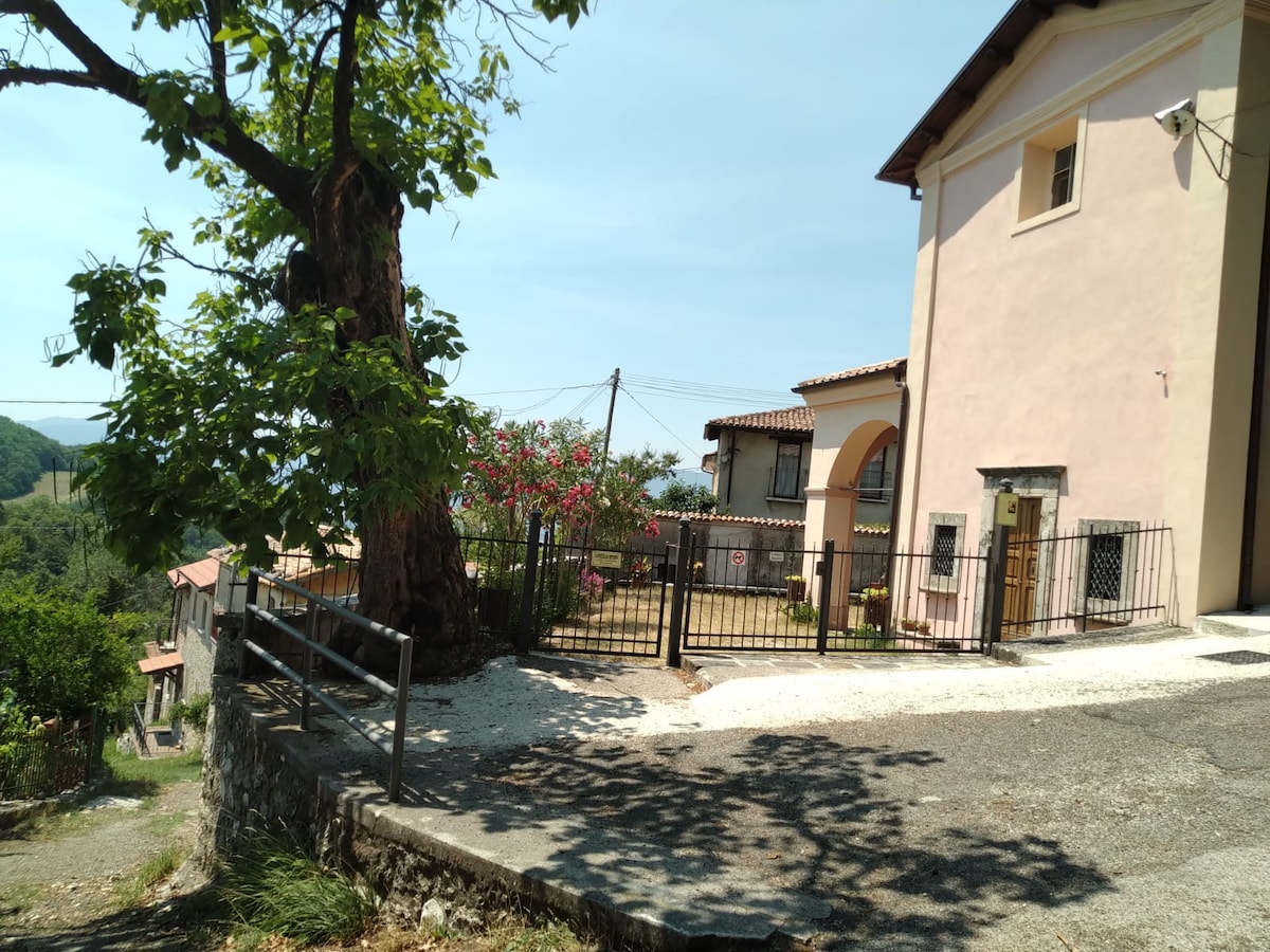 House with fireplace for pilgrims and walkers