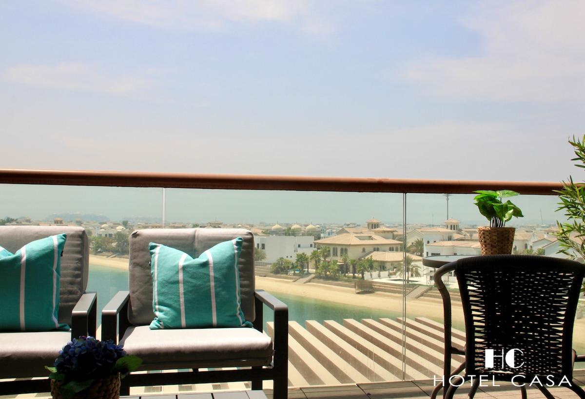 朱美拉棕榈岛精品单间公寓-景色迷人