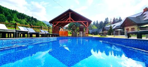 House for 10 people Resort "Na Borach"