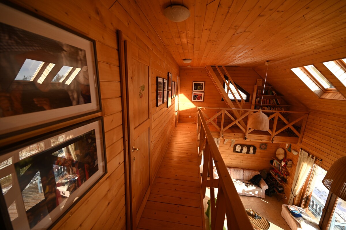 Poziomkowa Górka - górski dom z widokiem | Sauna