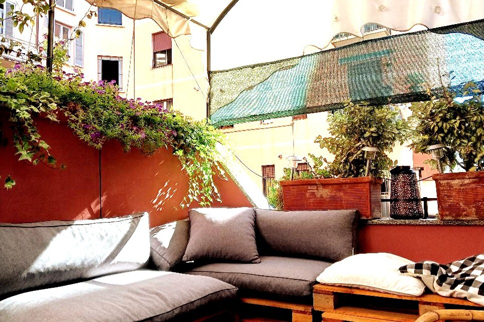 位于市中心：意大利风格的公寓，带漂亮的露台