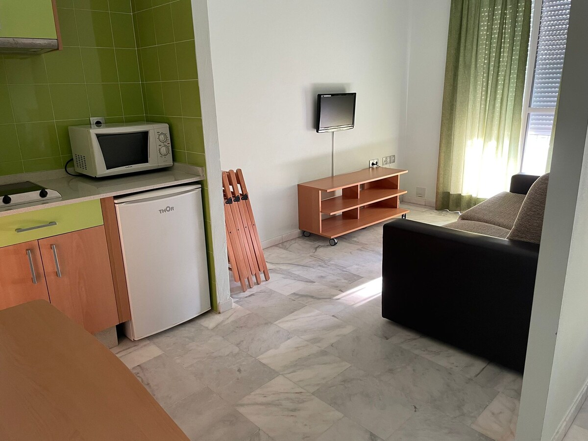 Apartamento con balcón