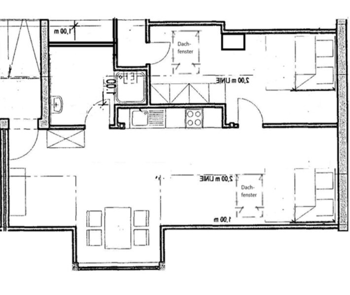 Fewo Steinhohle ， 45平方米， 1间卧室和1间客厅+床
