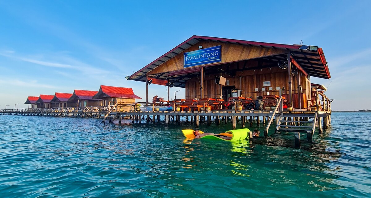 帕瓦林唐度假酒店（ Pavalintang Resort ） -水上度假木屋1 （水上度假村 ）