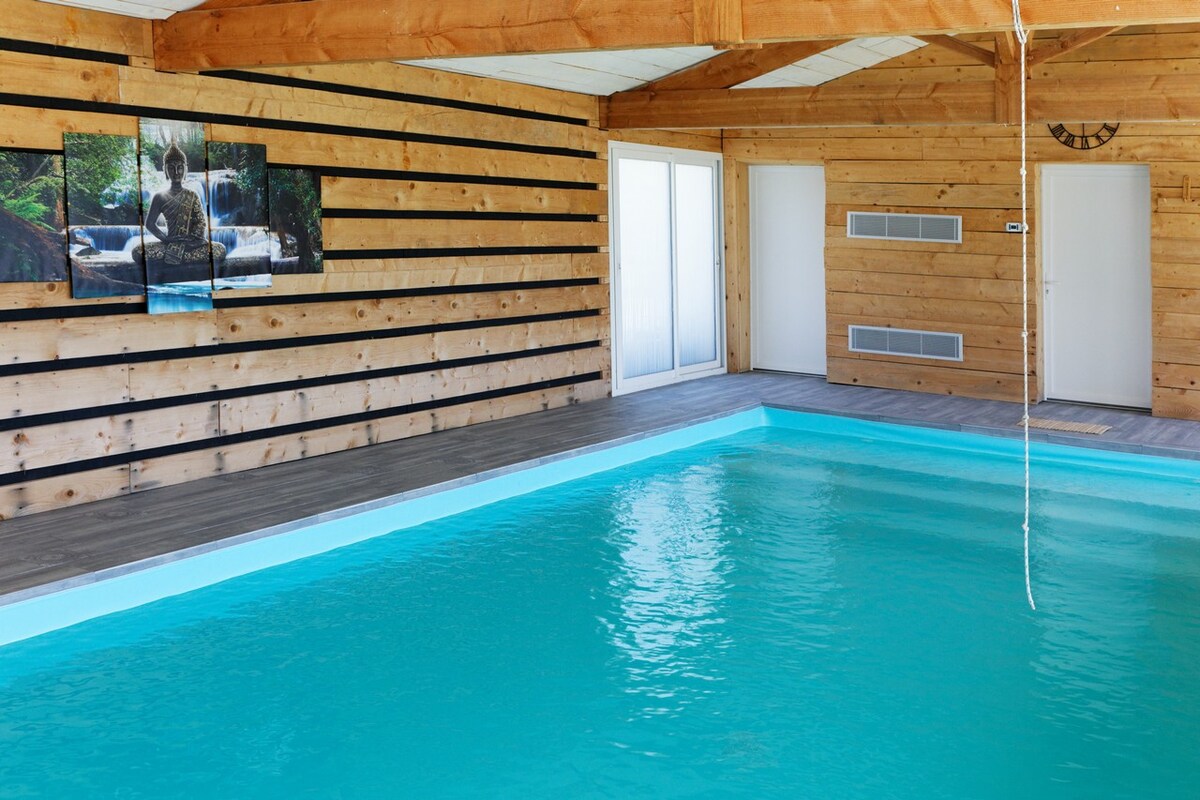 Chambre d'hôtes avec piscine couverte