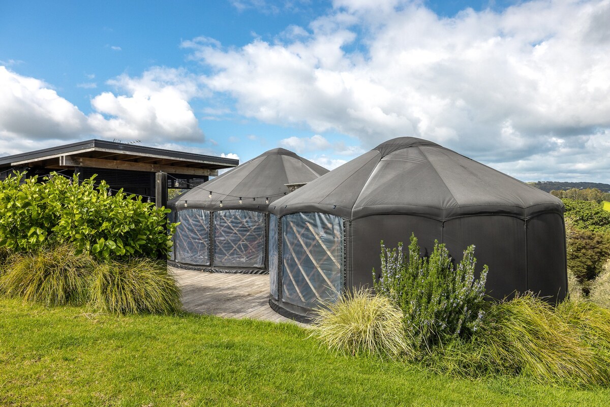 The Yurts at Obsidian View - Stay Waiheke