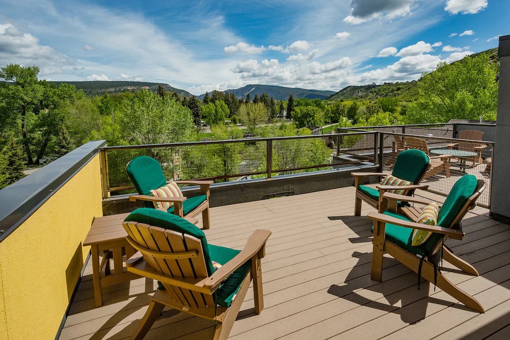 Modern Townhome on the River, Roof Top Deck