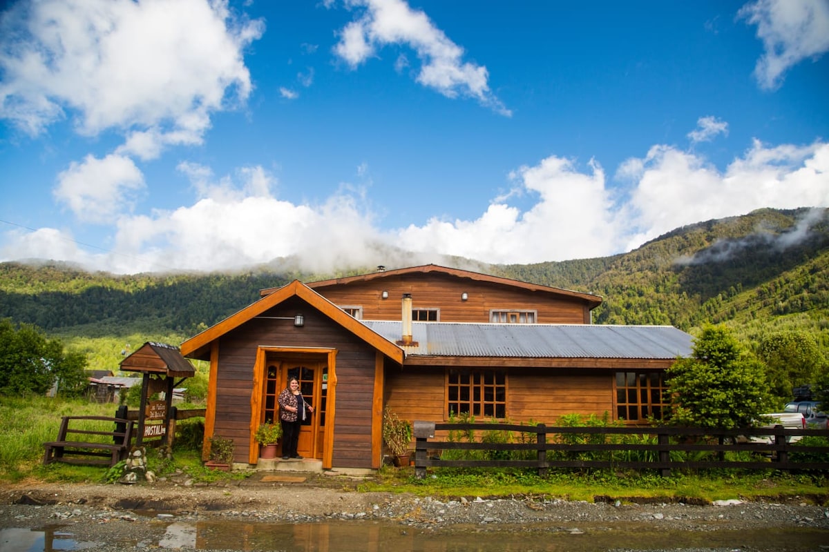 住宿加早餐Mañios del Queulat.
Puyuhuapi