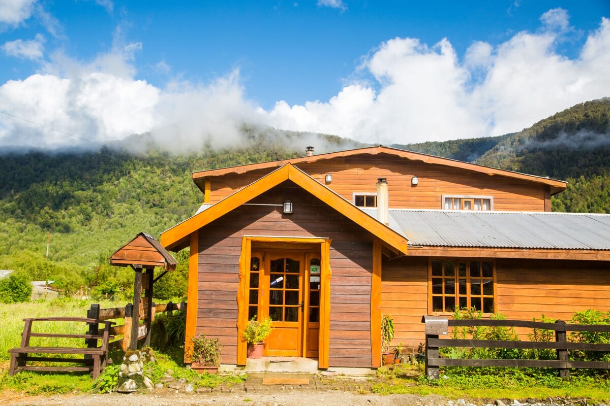 住宿加早餐Mañios del Queulat.
Puyuhuapi