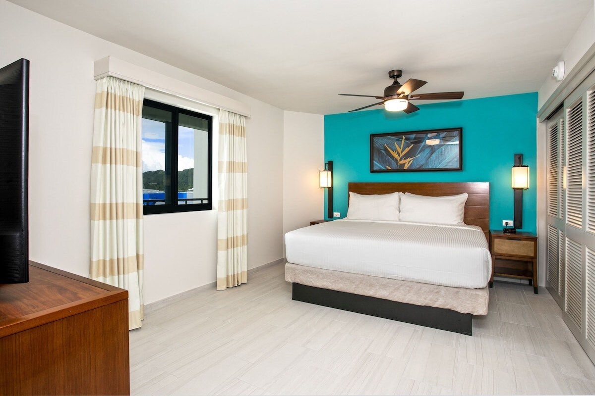 美丽的2卧室，带海洋景观套房