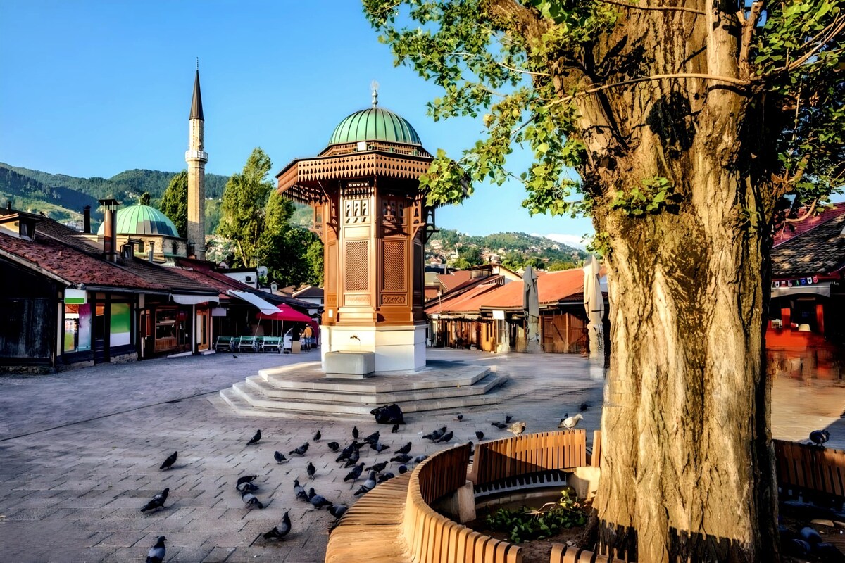 Stay Steps Away from Sarajevo's City Center