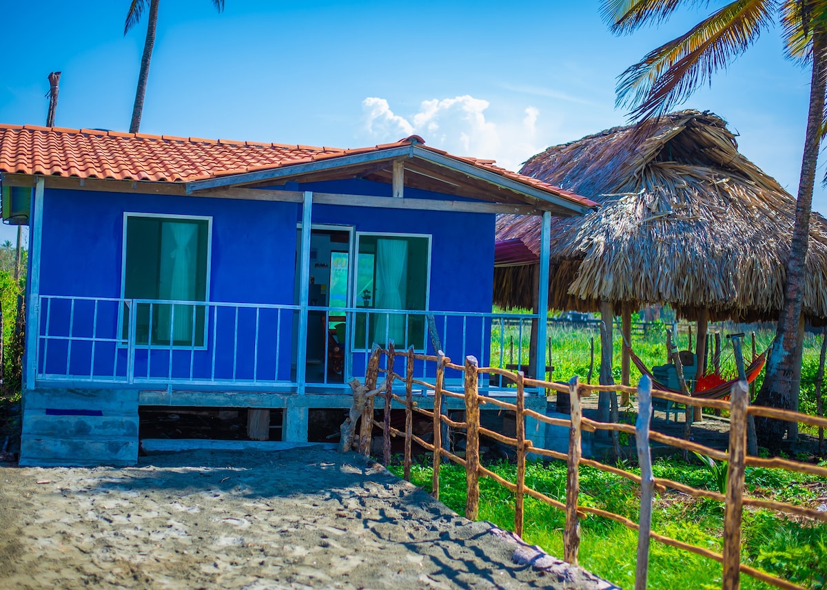 La paradisíaca Cabaña Azul San Bernardo