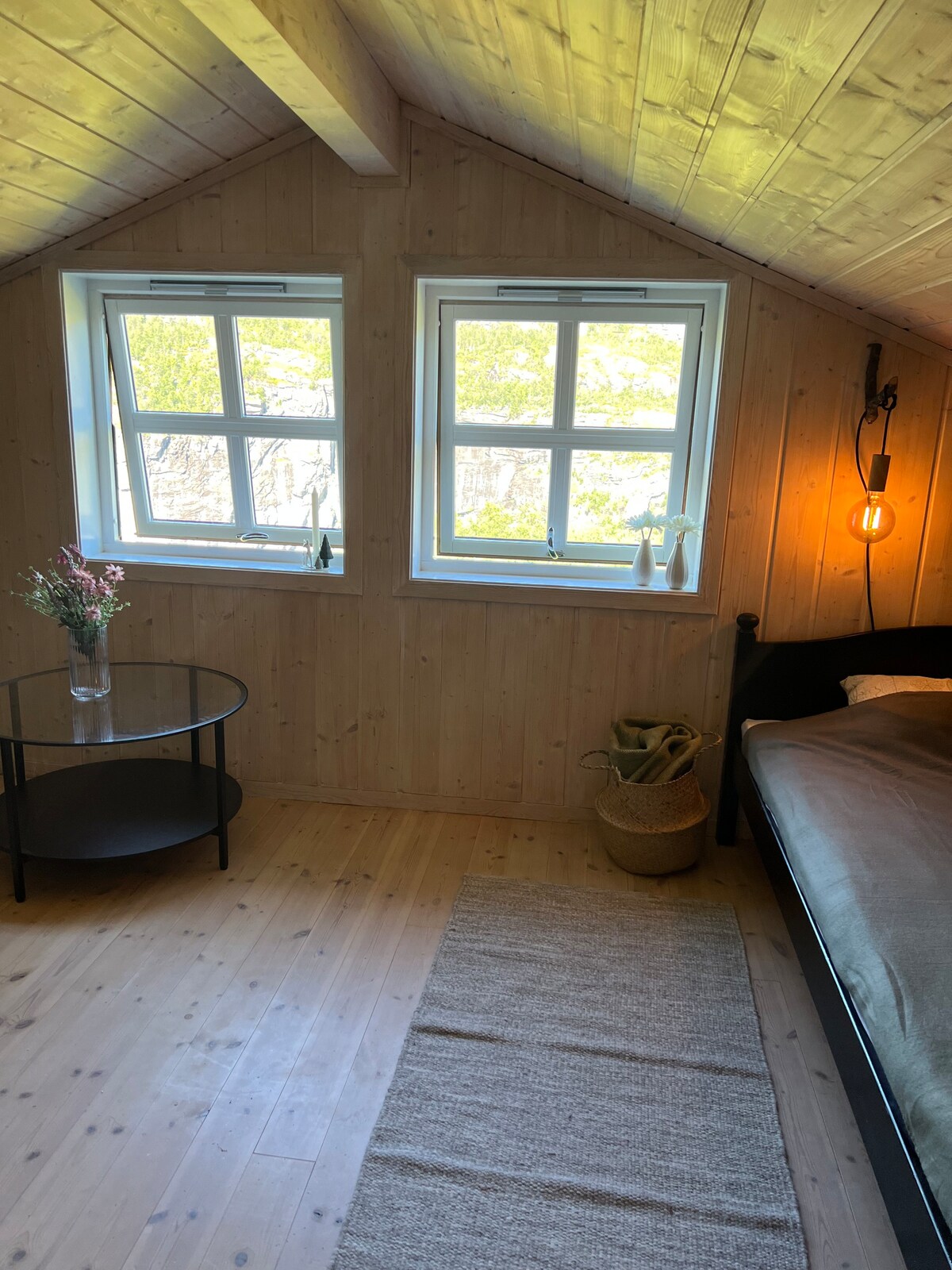 Vatnahalsen上的小木屋。Rallarvegen ！旅途愉快！